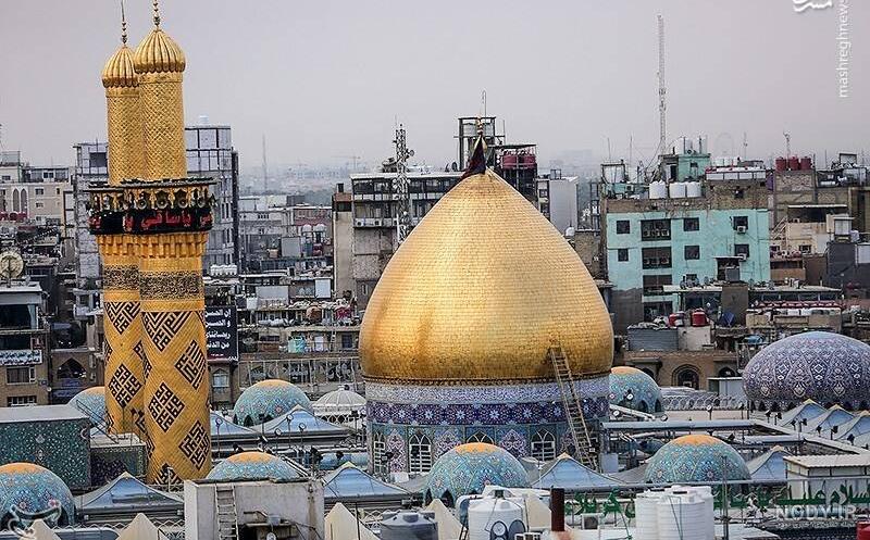 عکس: حرم حضرت عباس (ع) سیاهپوش شد عکس: حرم حضرت عباس (ع) سیاهپوش شد