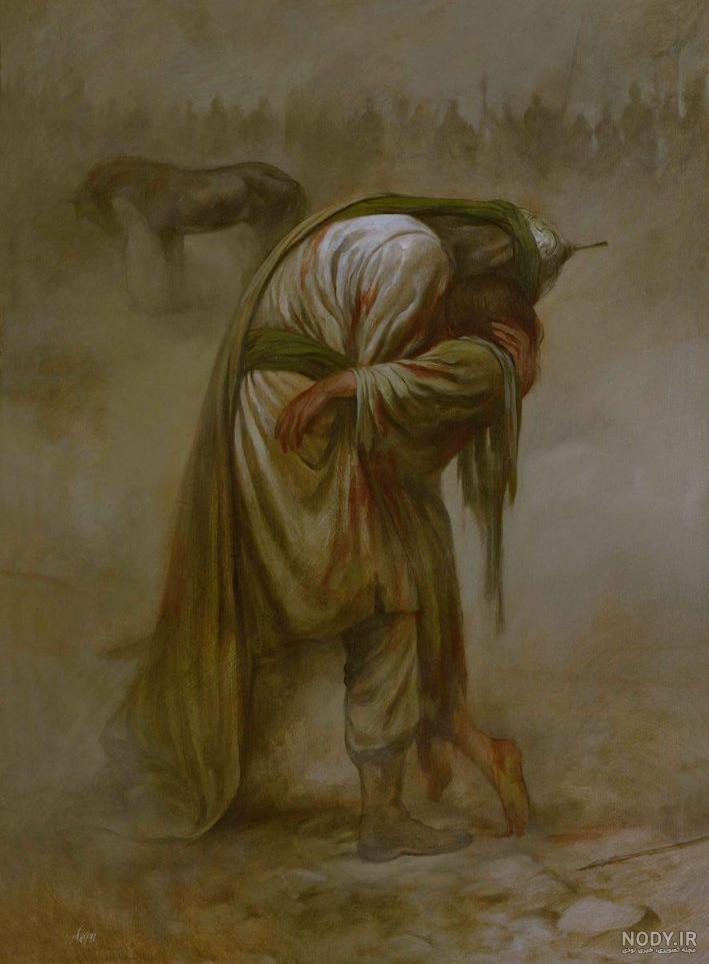 عکس شهادت امام حسین علیه السلام