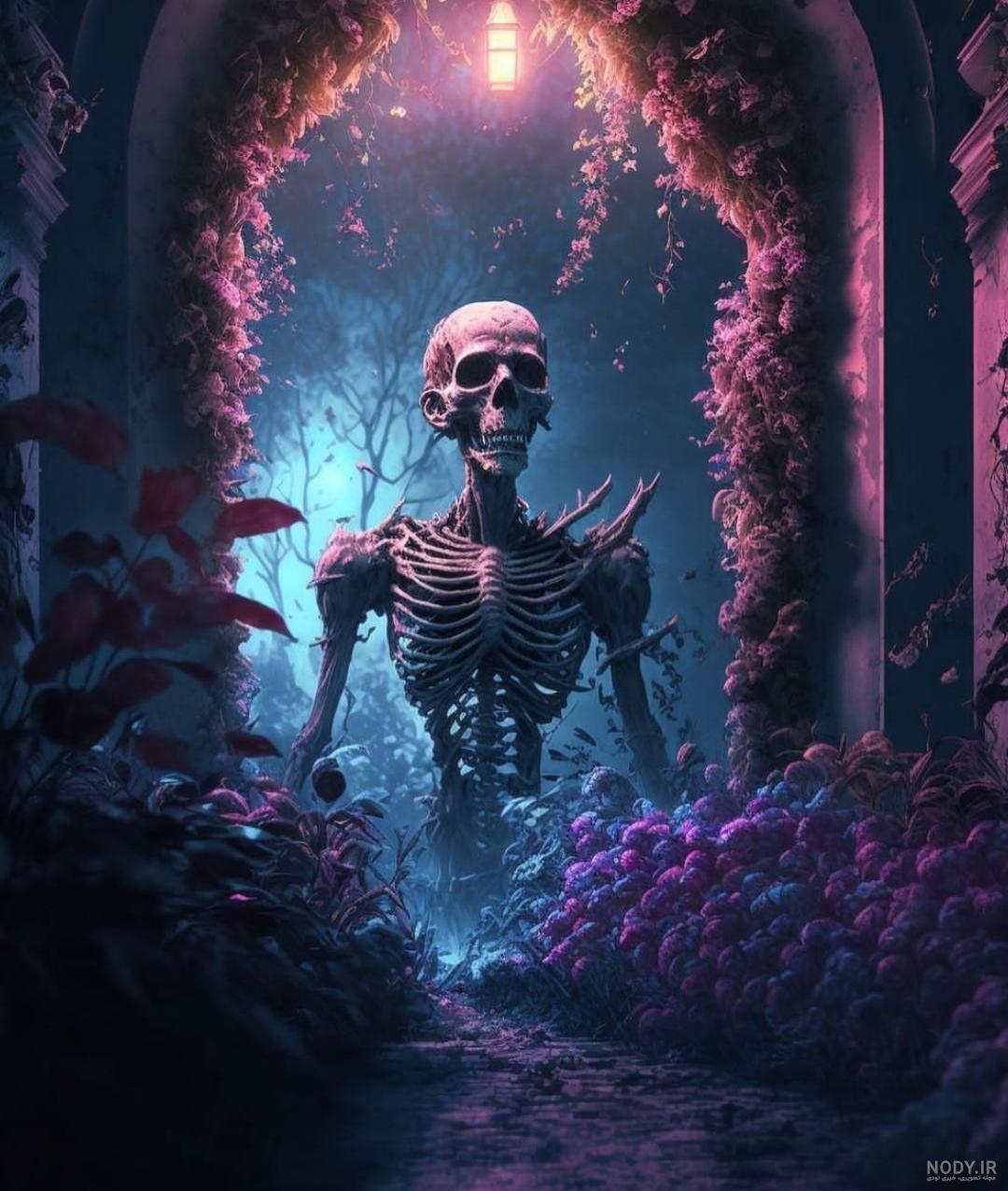 عکس صفحه اسکلت - عکس نودی