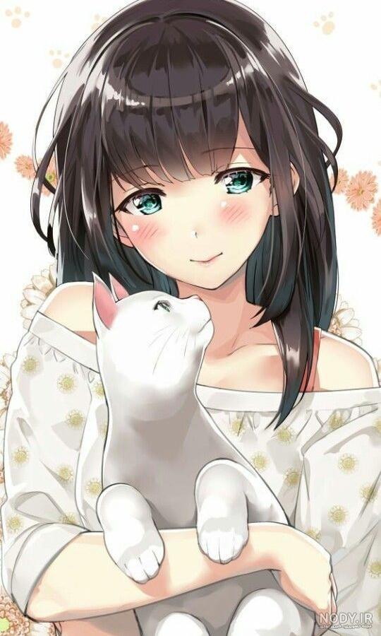 عکس گربه انیمه ای کیوت