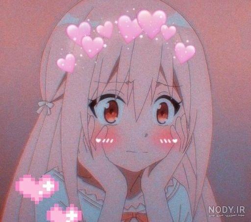 عکس خفن عکس انیمه صورتی با کیفیت