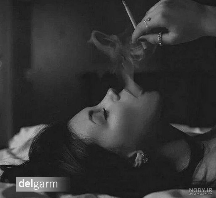 عکس خفن عکس سیگار کشیدن دختر غمگین