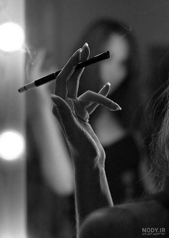عکس خفن عکس سیگار کشیدن دختر غمگین