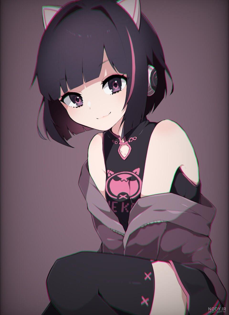 عکس گربه انیمه ای کیوت