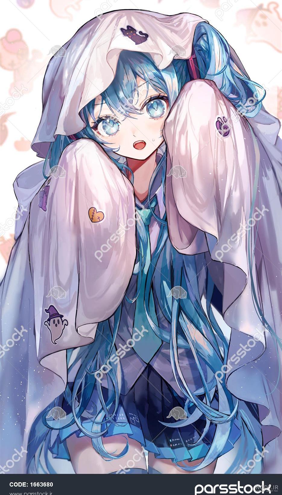 عکس انیمه دخترانه مدرسه ای عاشقانه