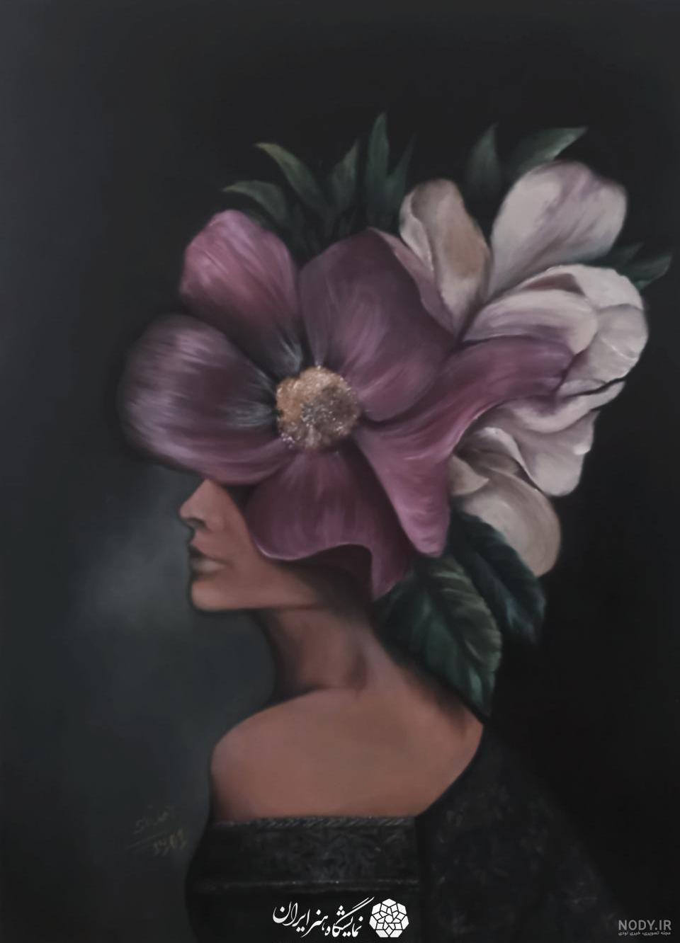 oil paintings artis | ‎نقاشی رنگ روغن طرح اسب و دختر مدرن اندازه بوم ۱۲۰×۸۰  🖼 قابل سفارش در هر انداژه 🎨‎ | Instagram