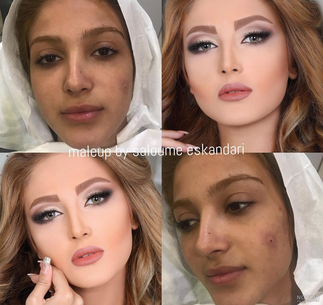 بازیگران زن ایرانی قبل و بعد از آرایش+ تصاویر بازیگران زن ایرانی قبل و بعد از آرایش+ تصاویر