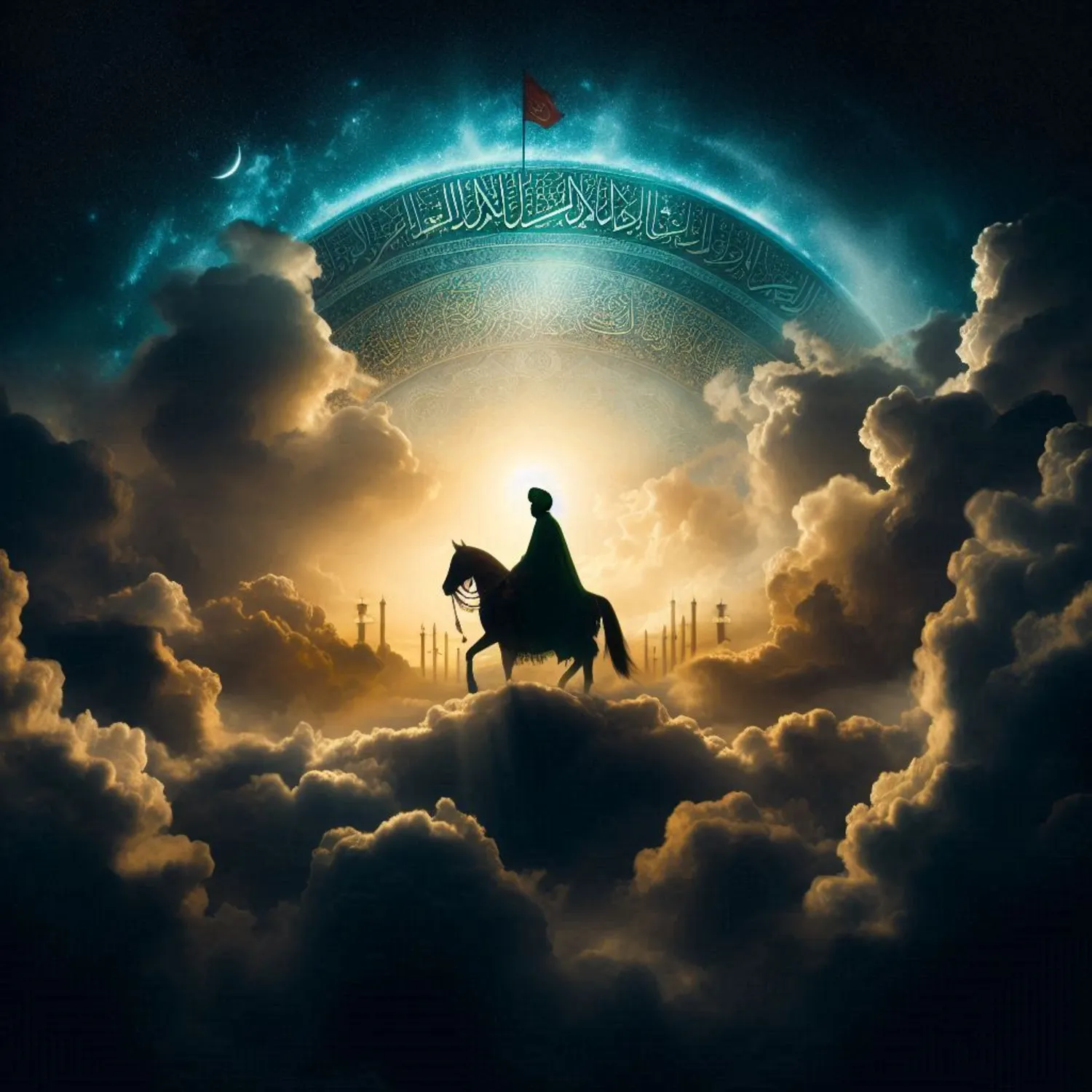 تصاویر هوش‌ مصنوعی از واقعه عاشورا - برای ایران