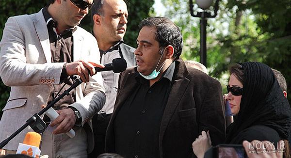 جمله عرب نیا در مراسم تشیيع عسل بدیعی جمله عرب نیا در مراسم تشیيع عسل بدیعی