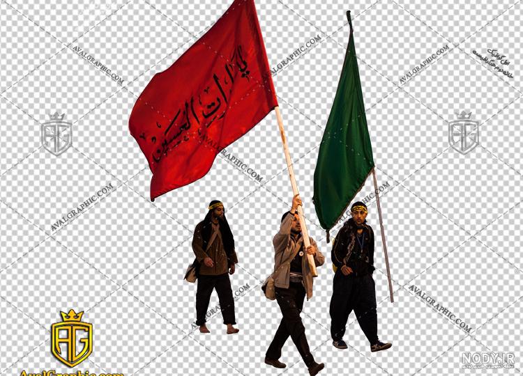 عکس نقاشی پرچم یا حسین