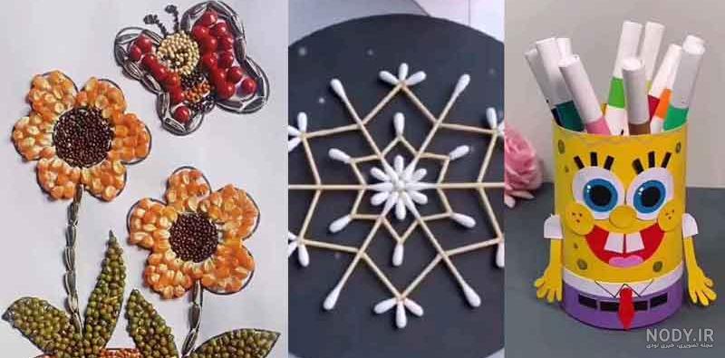 عکس نقاشی با کاردستی