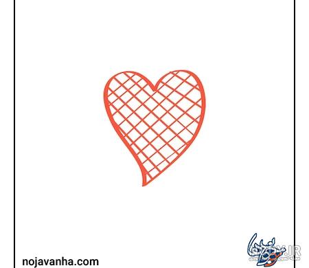 عکس نقاشی قلب دخترانه ❤️ [ بهترین تصاویر ]