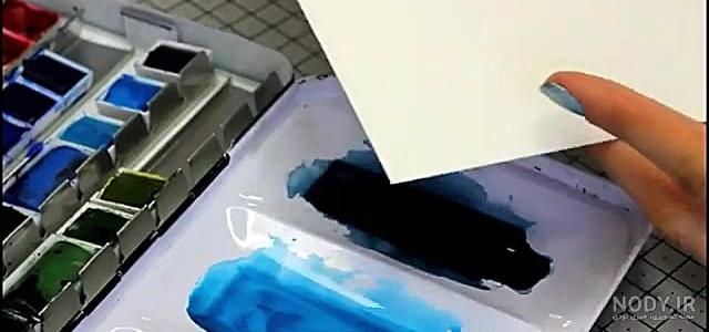 قیمت و خرید تابلو نقاشی آبرنگ طرح گل رز