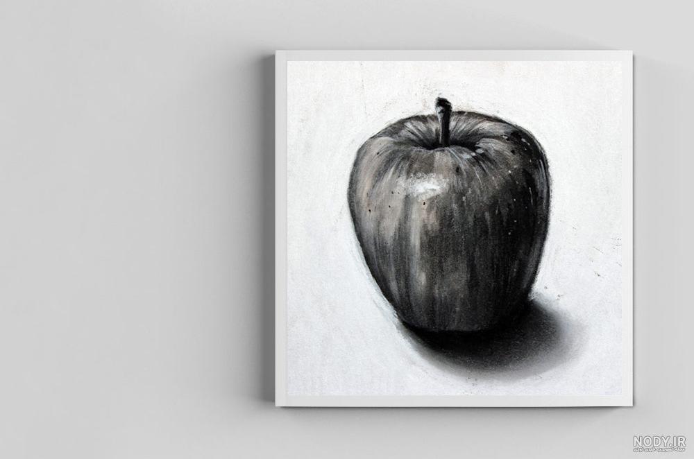 نقاشی با زغال زیبا - عکس نودی
