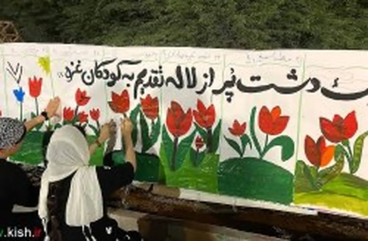 نقاشی کودکان ایرانی از رنج مردم غزه (+تصاویر) نقاشی کودکان ایرانی از رنج مردم غزه (+تصاویر)