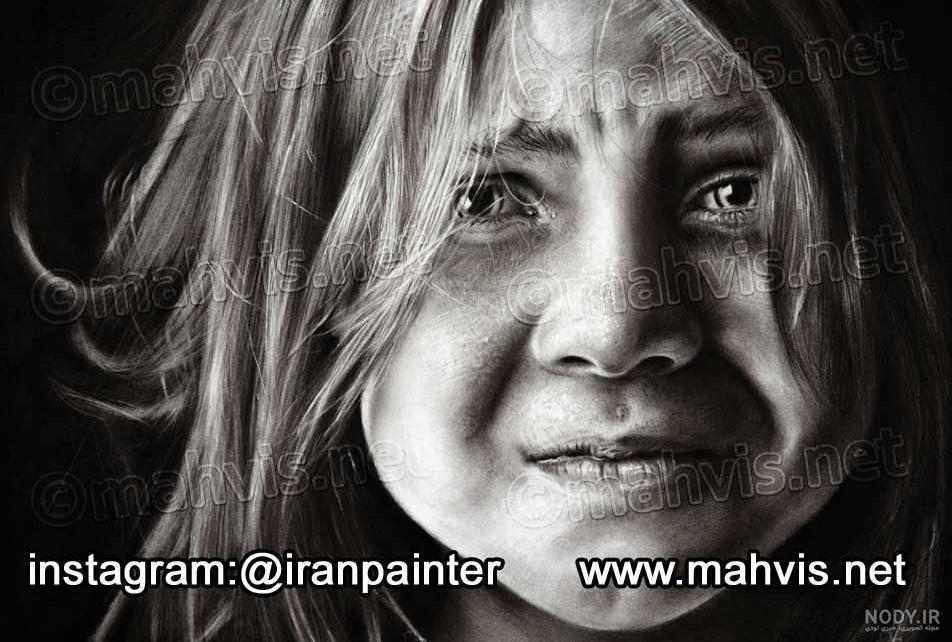 نقاشی‌ های زیبا با ذغال +تصاویر | خبرگزاری صدا و سیما
