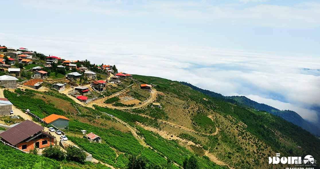 تصاویر رویایی از دریای ابر روستای فیلبند