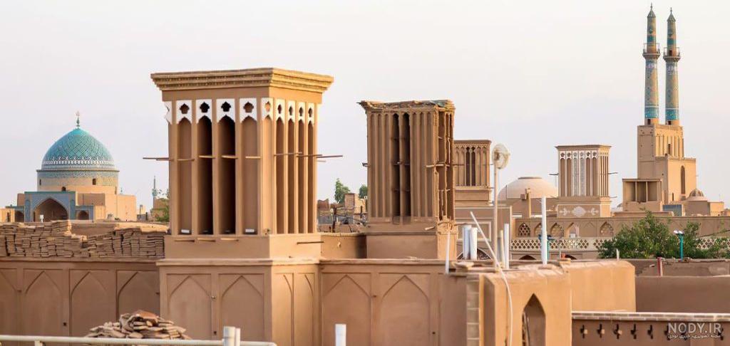 تصاویر هوایی زیبا از شهر یزد
