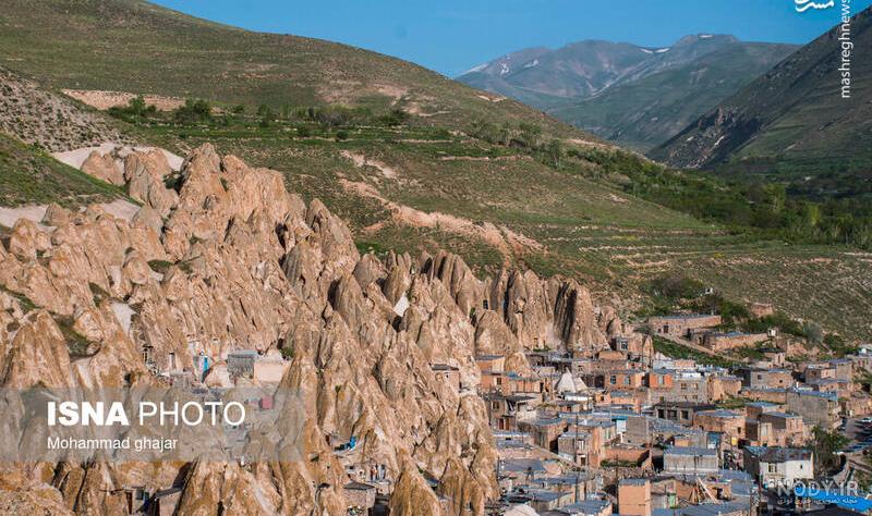 تور جاذبه گردشگری روستای کندوان تبریز آذربایجان شرقی - ایران در واقعیت مجازی