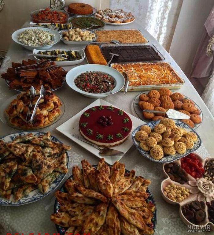 عکس سفره ناهار ساده - عکس نودی