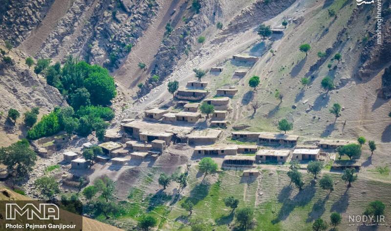 عکس هوایی شهر لردگان - عکس نودی