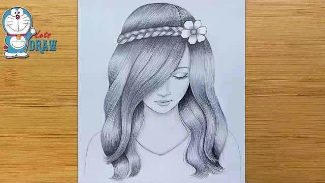نقاشی دخترانه : 90 نقاشی ساده، شیک و آسان دخترانه