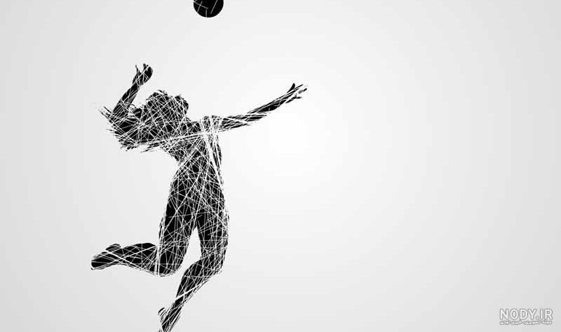 نقاشی والیبال - عکس نودی نقاشی والیبال - عکس نودی
