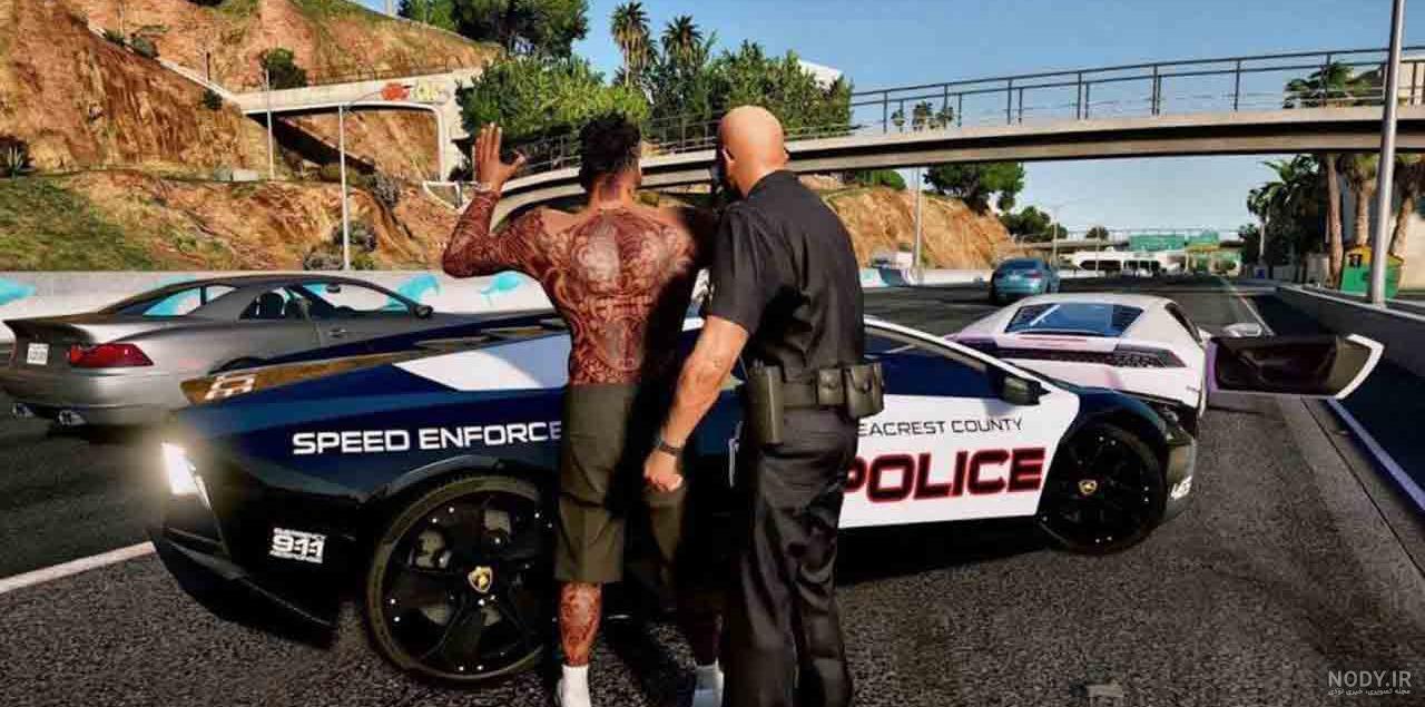 ارتقا واقع گرایانه گرافیک بازی GTA V با استفاده از فناوری یادگیری ماشینی  اینتل