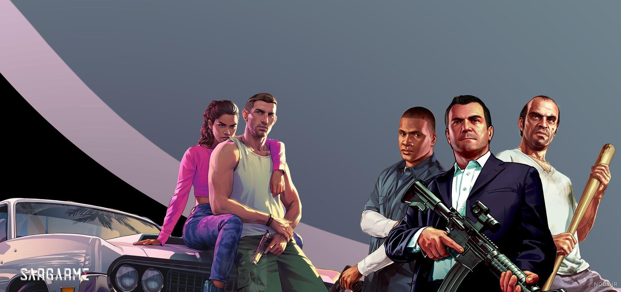 بررسی داستان شخصیت‌های بازی جی تی ای⭐از کلود تا ترور GTA
