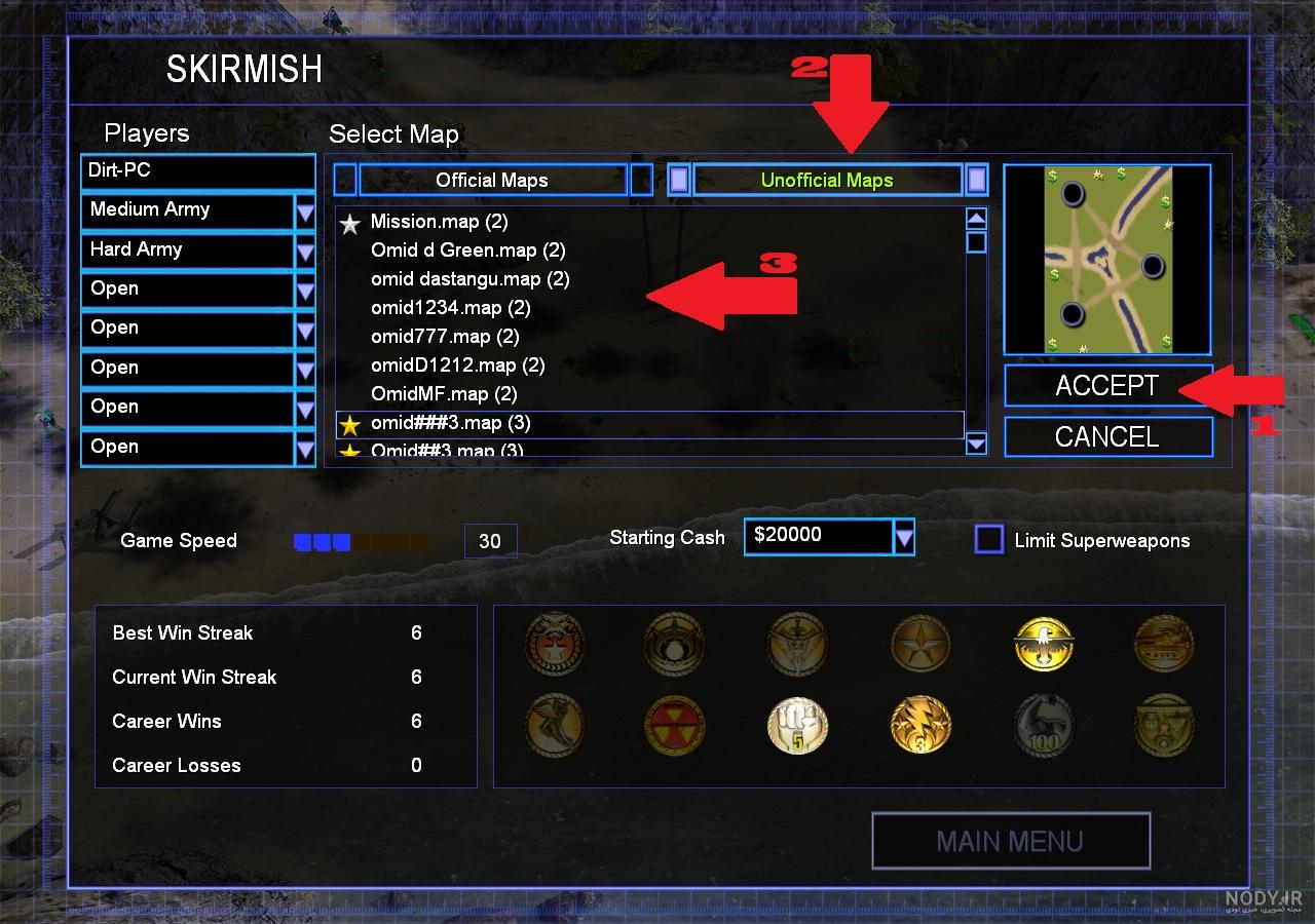 دانلود بازی جنرال Command & Conquer Generals Zero Hour