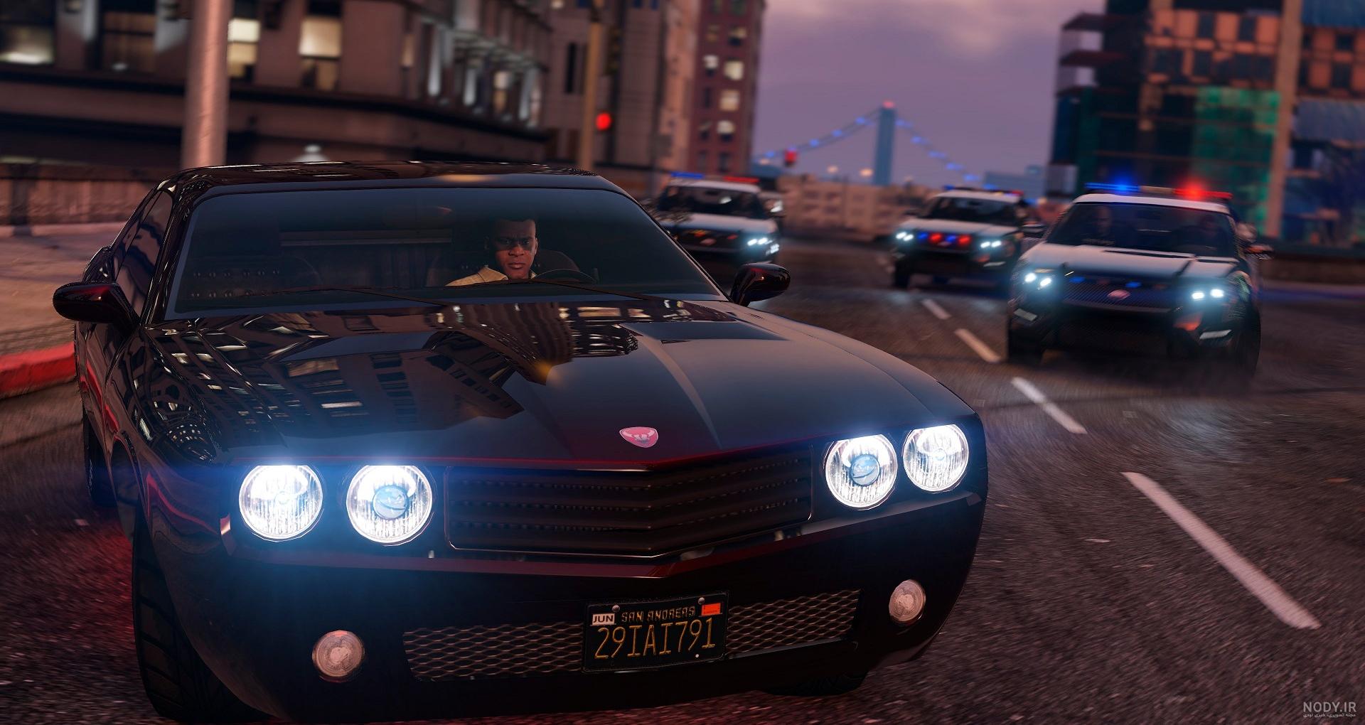 عکس فرانکلین در gta v