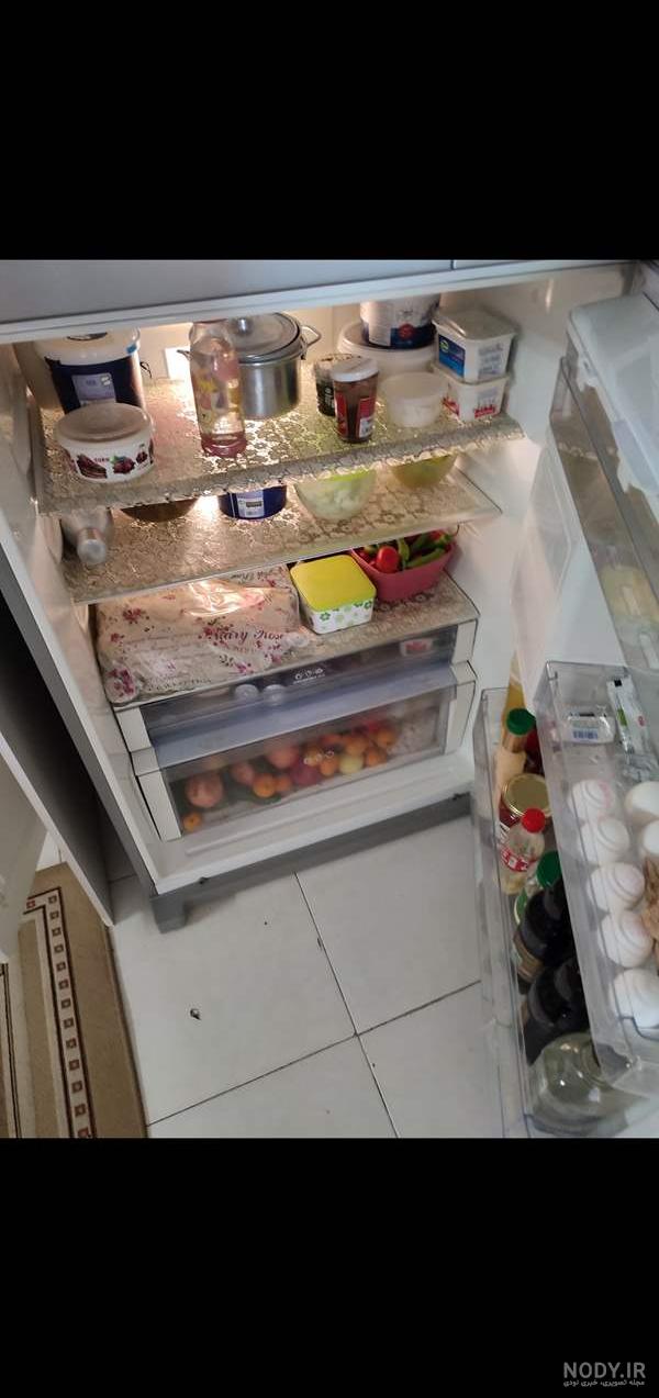 تمیز کردن یخچال با سرکه و جوش شیرین + برق انداختن یخچال سفید