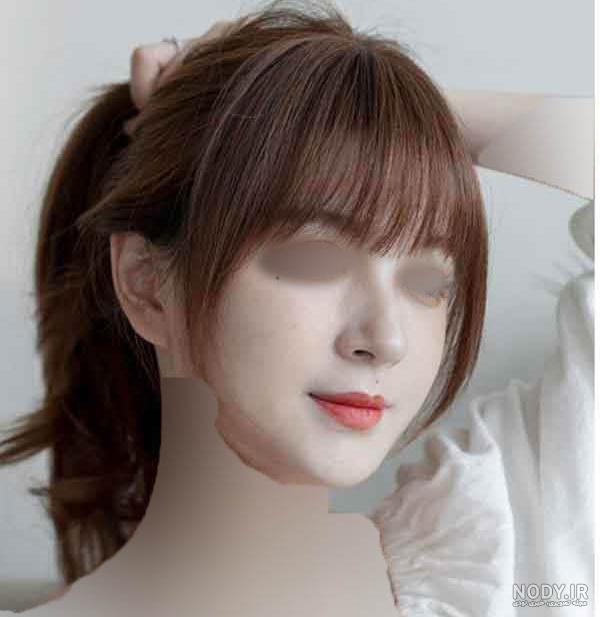 عکس موهای چتری کم پشت عکس موهای چتری کم پشت