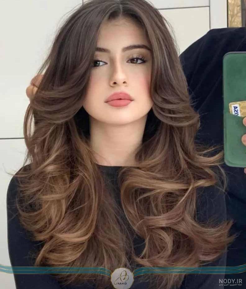 عکس موی چتری کوتاه