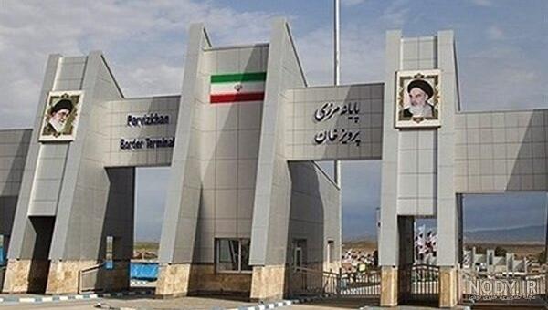 مرز بین‌المللی خسروی - نقشه نشان