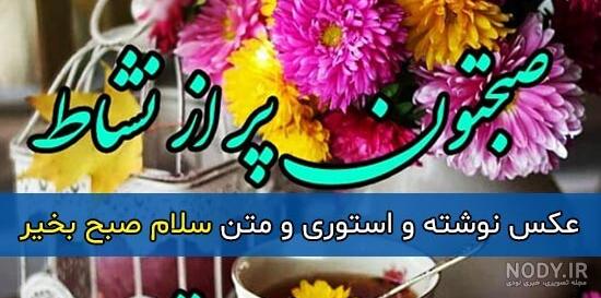 وضعیت واتساپ صبح بخیر شاد