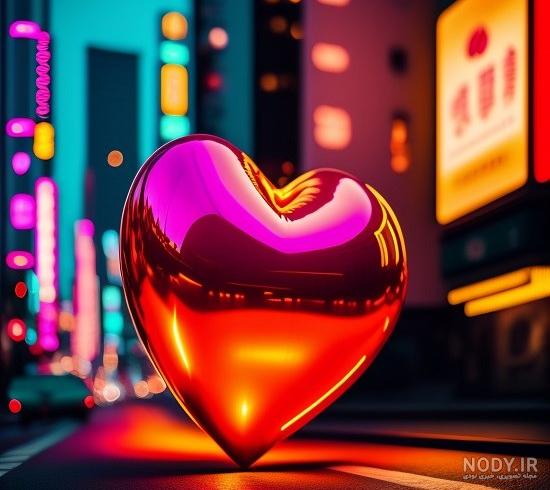 تصویر زمینه قلب عاشقانه زیبا با بهترین کیفیت برای دسکتاپ