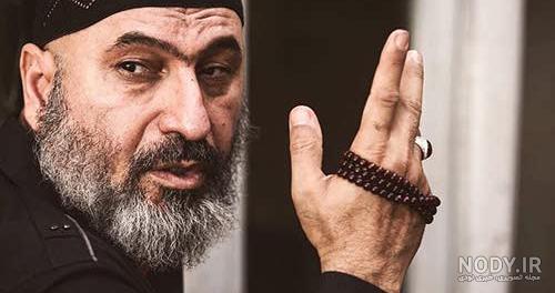 حمید فرخ‌نژاد و پسرش در پشت صحنه گشت ارشاد 2+عکس