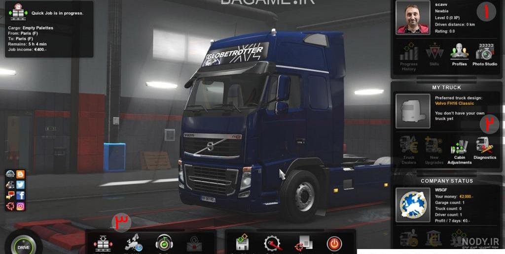 دانلود بازی Euro Truck Simulator 2 برای کامپیوتر