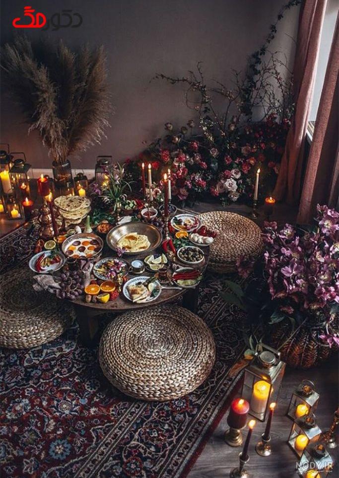 سفره ی شب یلدا ما | سرآشپز پاپیون سفره ی شب یلدا ما | سرآشپز پاپیون