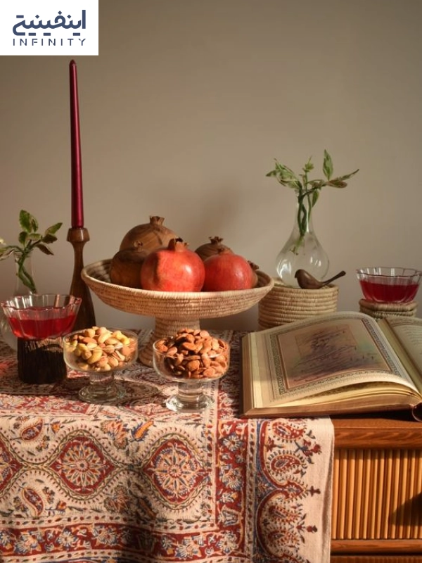 عکس: تصاویر زیبا از تزئین سفره شب یلدا ۱۴۰۳ - تابناک | TABNAK عکس: تصاویر زیبا از تزئین سفره شب یلدا ۱۴۰۳ - تابناک | TABNAK