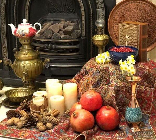 عکس قدیمی از شب یلدا