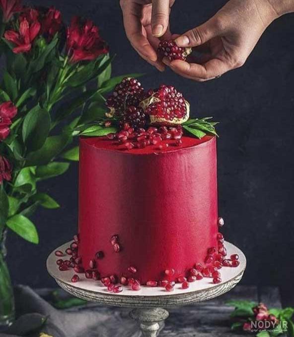 عکس کیک تولد یلدا
