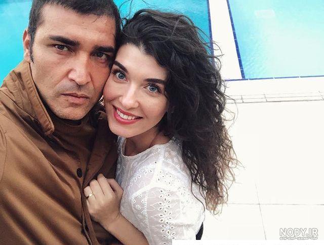عکس ییلدیز با شوهرش عکس ییلدیز با شوهرش