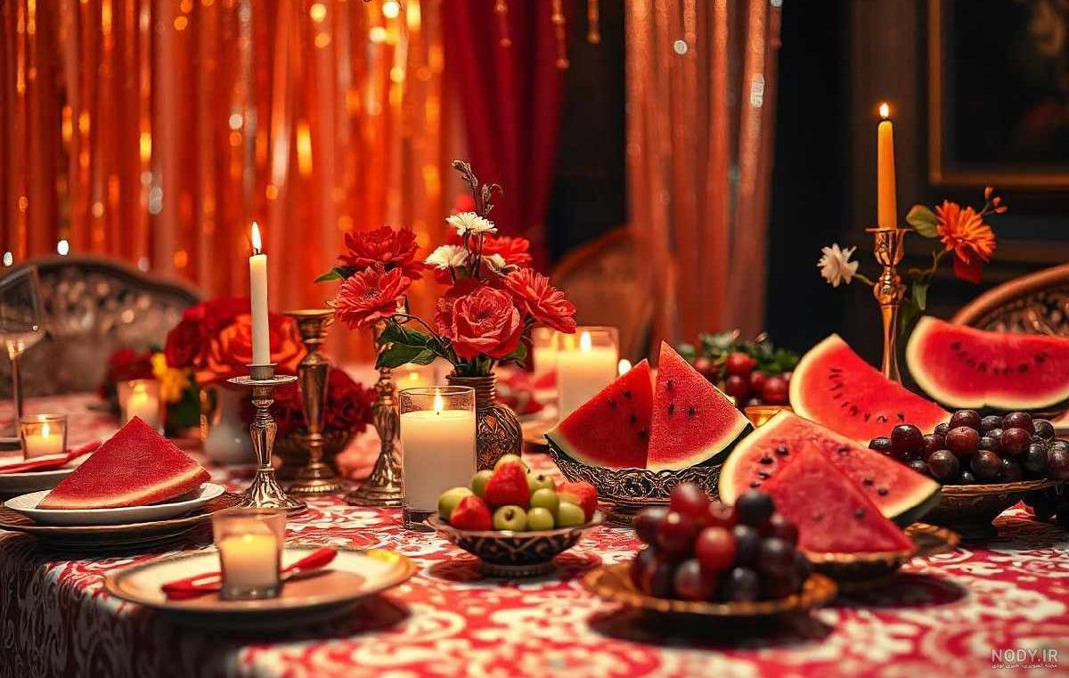 فامیل شوهر میان خونم میخوام شب یلدا عشق کنن / انواع سبک چیدمان سفره شب چله با دیزاین فامیل شوهر میان خونم میخوام شب یلدا عشق کنن / انواع سبک چیدمان سفره شب چله با دیزاین