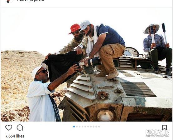 پشت صحنه سکانس سقوط بالن در سریال پایتخت 5 + فیلم