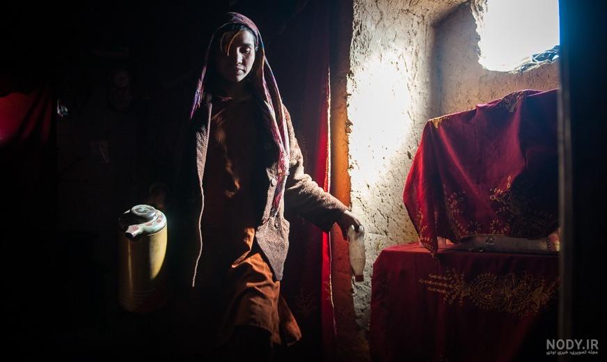 عکس دختر افغانی که زیباترین دختر ایران شد