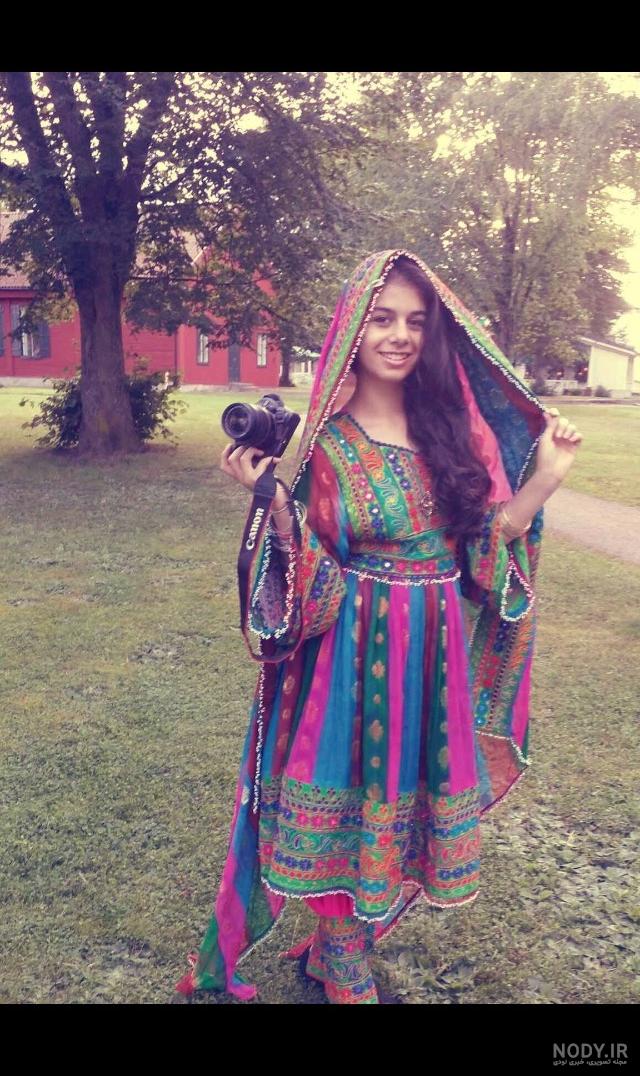 عکس دختر افغانی که زیباترین دختر ایران شد