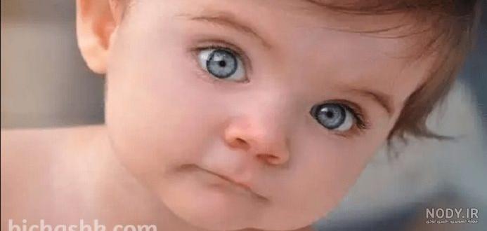 عکس نی نی های ناز و خوشگل چشم رنگی