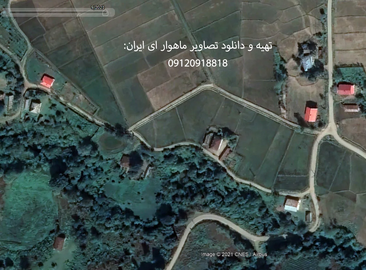 عکس هوایی از نقشه ایران